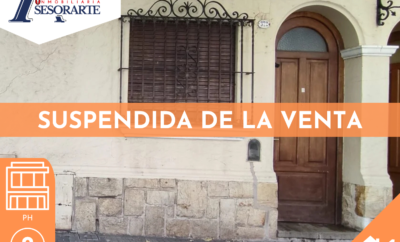 SUSPENDIDA DE LA VENTA – PH Casa – Rivadavia 300