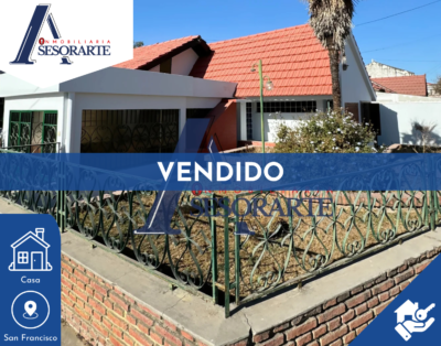 VENDIDO- Casa – Barrio San Francisco
