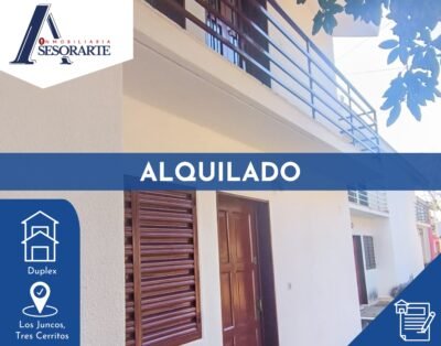ALQUILADO – Duplex – Los Juncos, Tres Cerritos