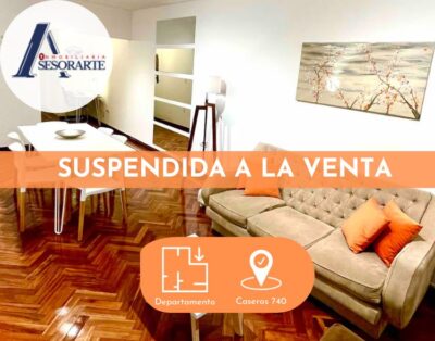 VENTA – DEPARTAMENTO – CASEROS 740 – CENTRO