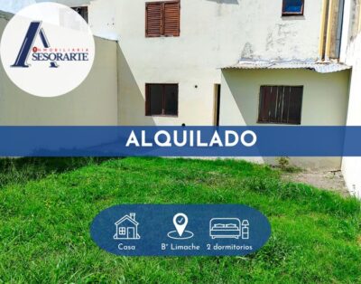 ALQUILER – Casa Dúplex 2 Dormitorios en Barrio Limache