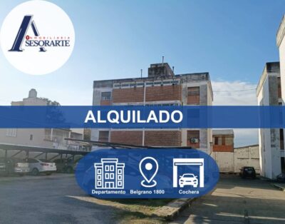 Departamento en Alquiler- Belgrano 1800