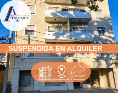 Departamento en Alquiler – Pueyrredon al 200