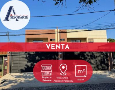  Duplex en Venta –  Villa Aurelia Asunción Paraguay