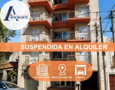 Departamento en Alquiler – Martín Cornejo al 200
