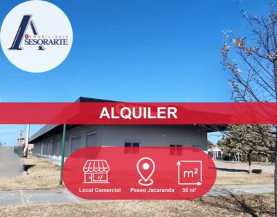 Alquiler Local Comercial – Paseo Jacaranda