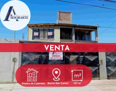 Dúplex en Venta – Ampliación B° San Carlos
