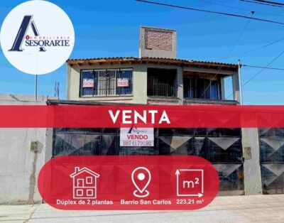 Dúplex en Venta – Ampliación B° San Carlos