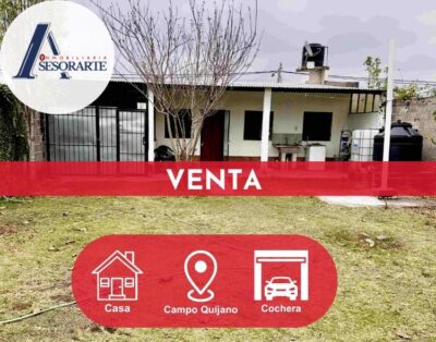 Casa en Venta – Valle Encantado, Campo Quijano.